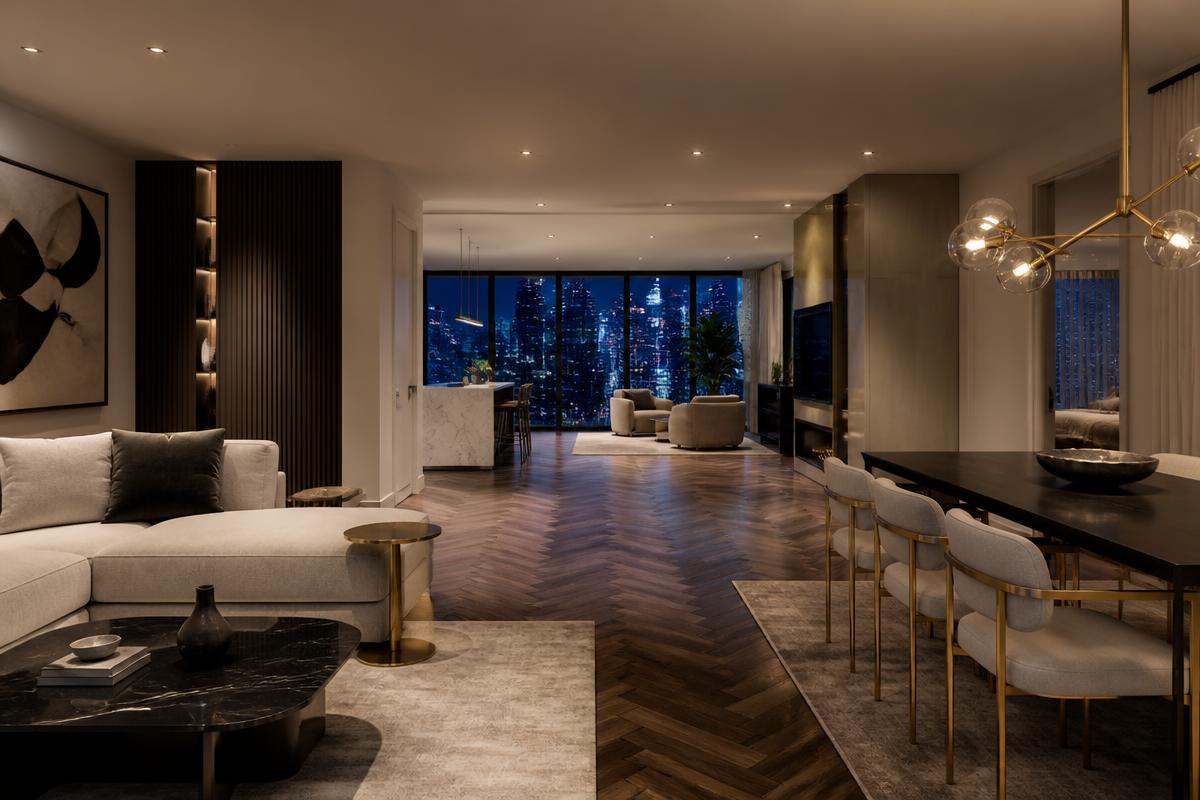 Yorkville Residence interior design project in Yorkville, Toronto